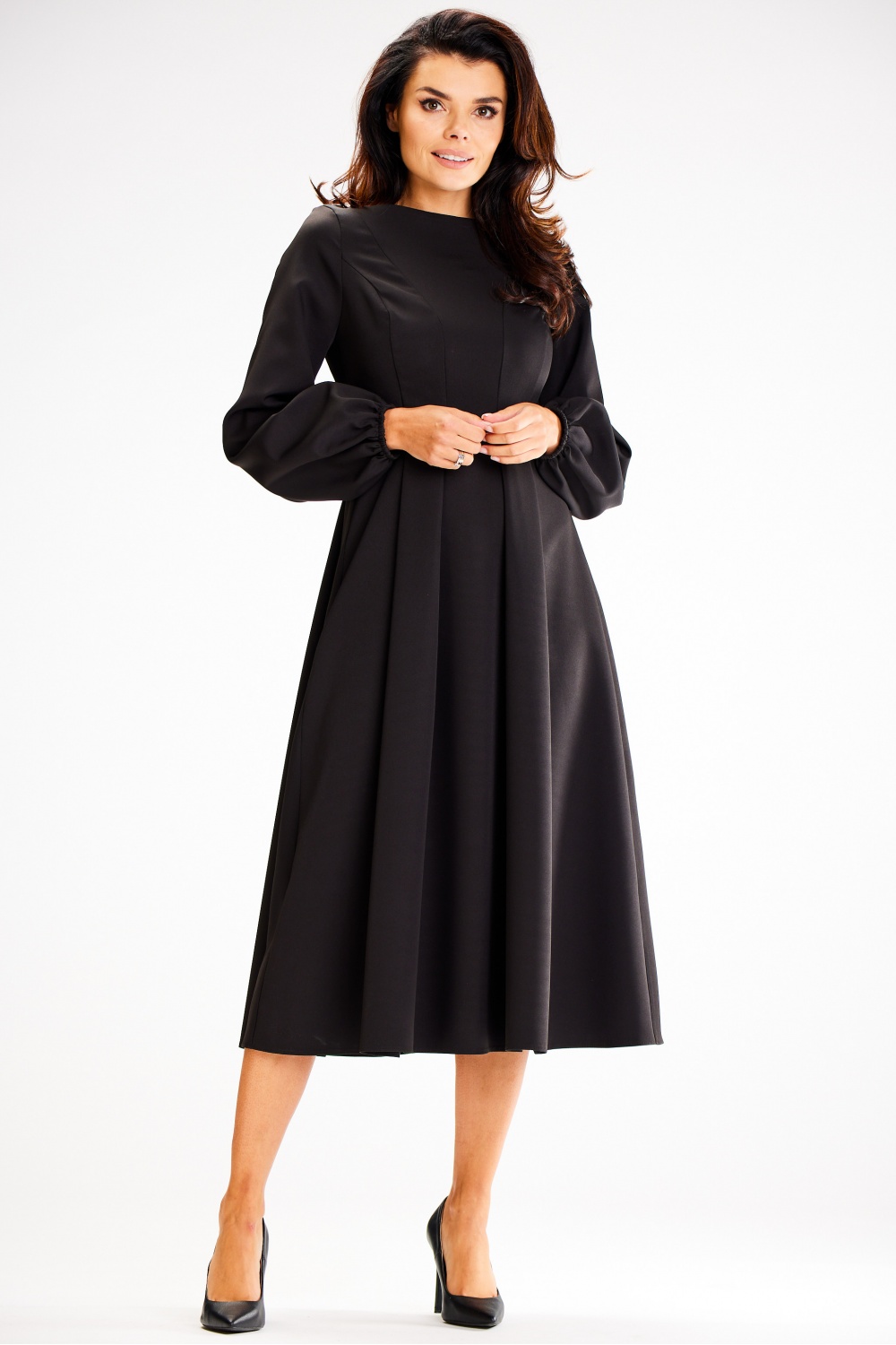Sukienka Model A595 Black - awama - obrazek 2
