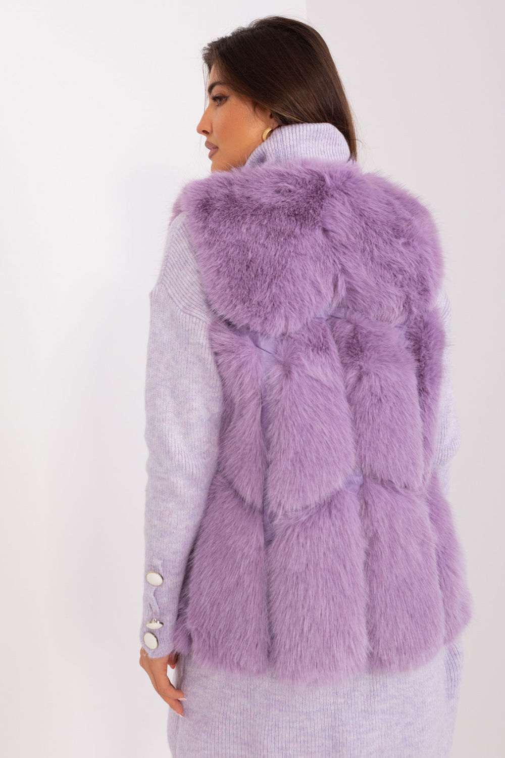 Kamizelka Model AT-KZ-2375.00P Light Violet - AT - obrazek 3