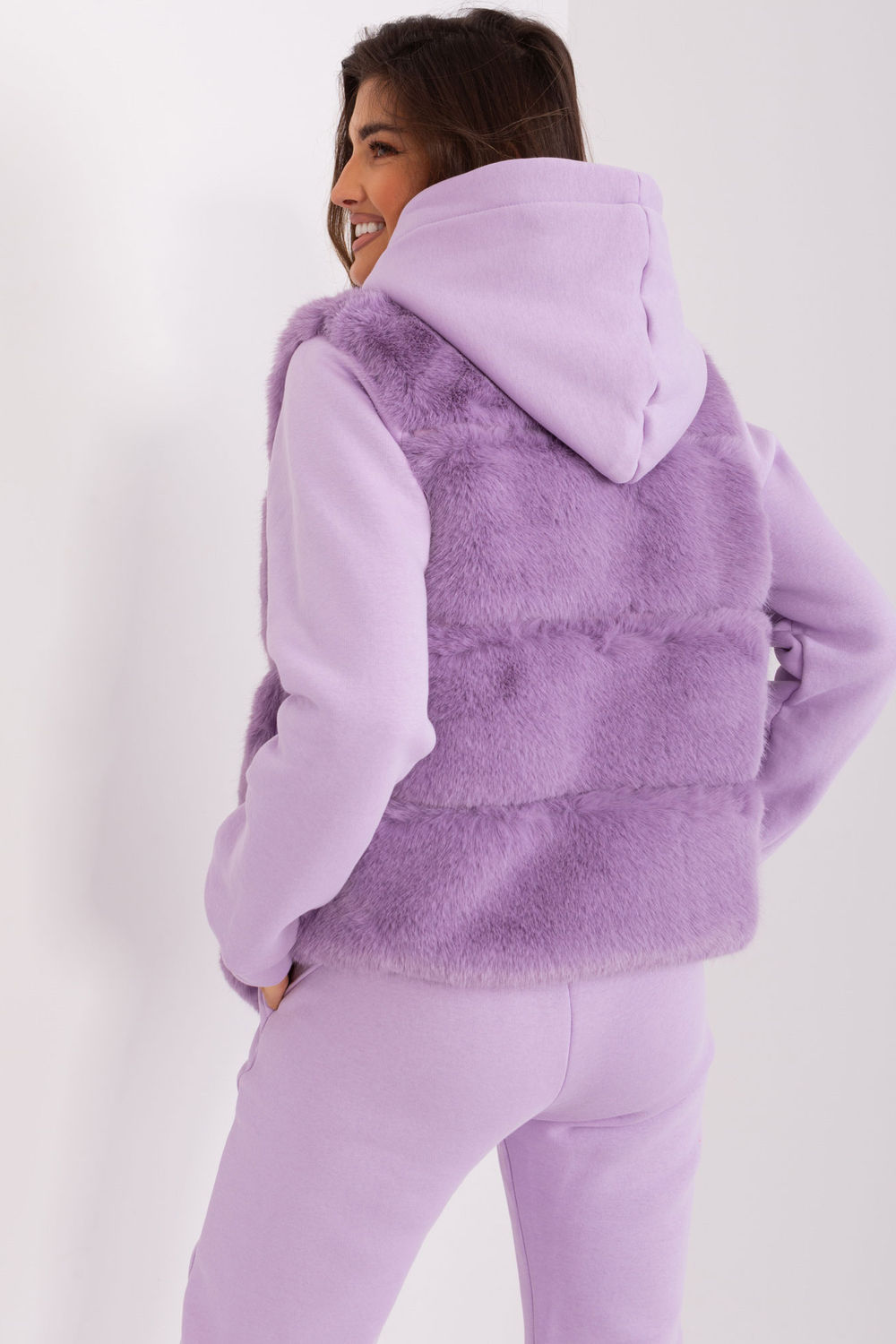 Kamizelka Model AT-KZ-2349.00P Light Violet - AT - obrazek 3