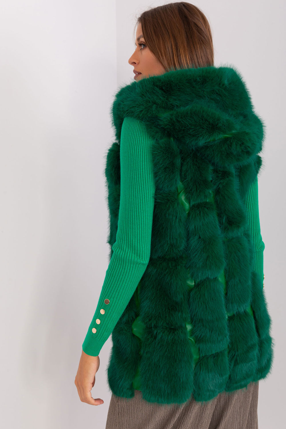 Kamizelka Model AT-KZ-2379.96P Dark Green - AT - obrazek 3