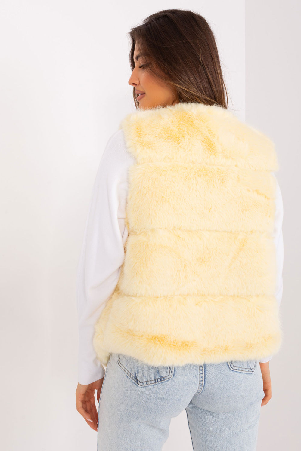 Kamizelka Model AT-KZ-2349.00P Light Yellow - AT - obrazek 3