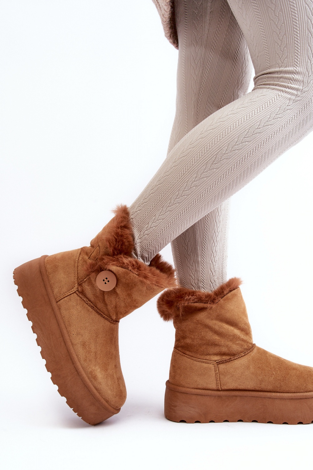 Śniegowce Model Wikasem 85-925 Camel - Step in style - obrazek 2