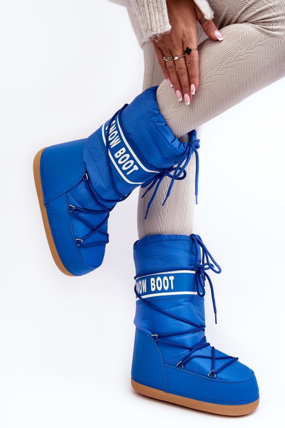 Śniegowce Model Venila NB618 Blue - Step in style - obrazek 2