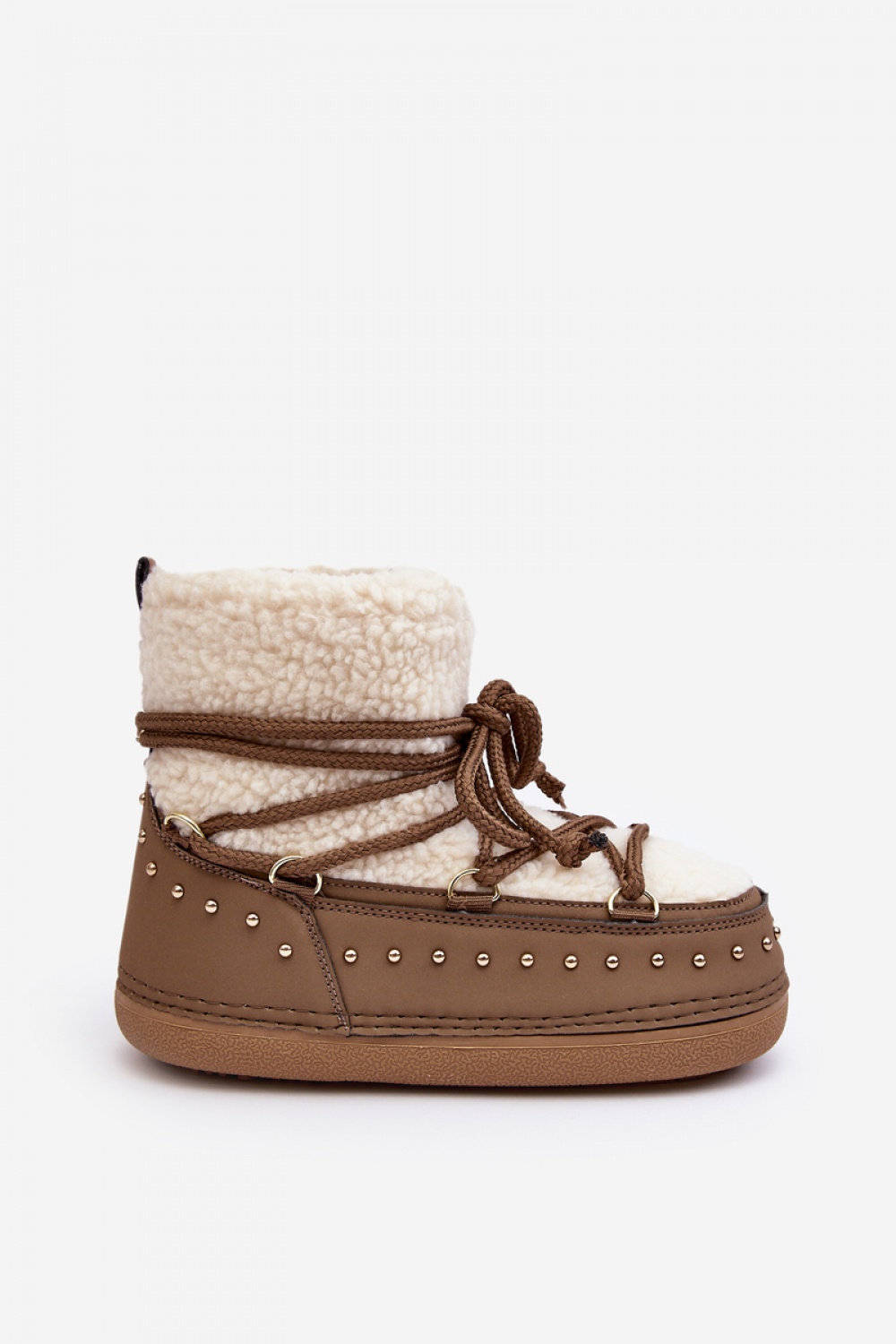 Śniegowce Model Rohes NB617 Brown - Step in style - obrazek 3