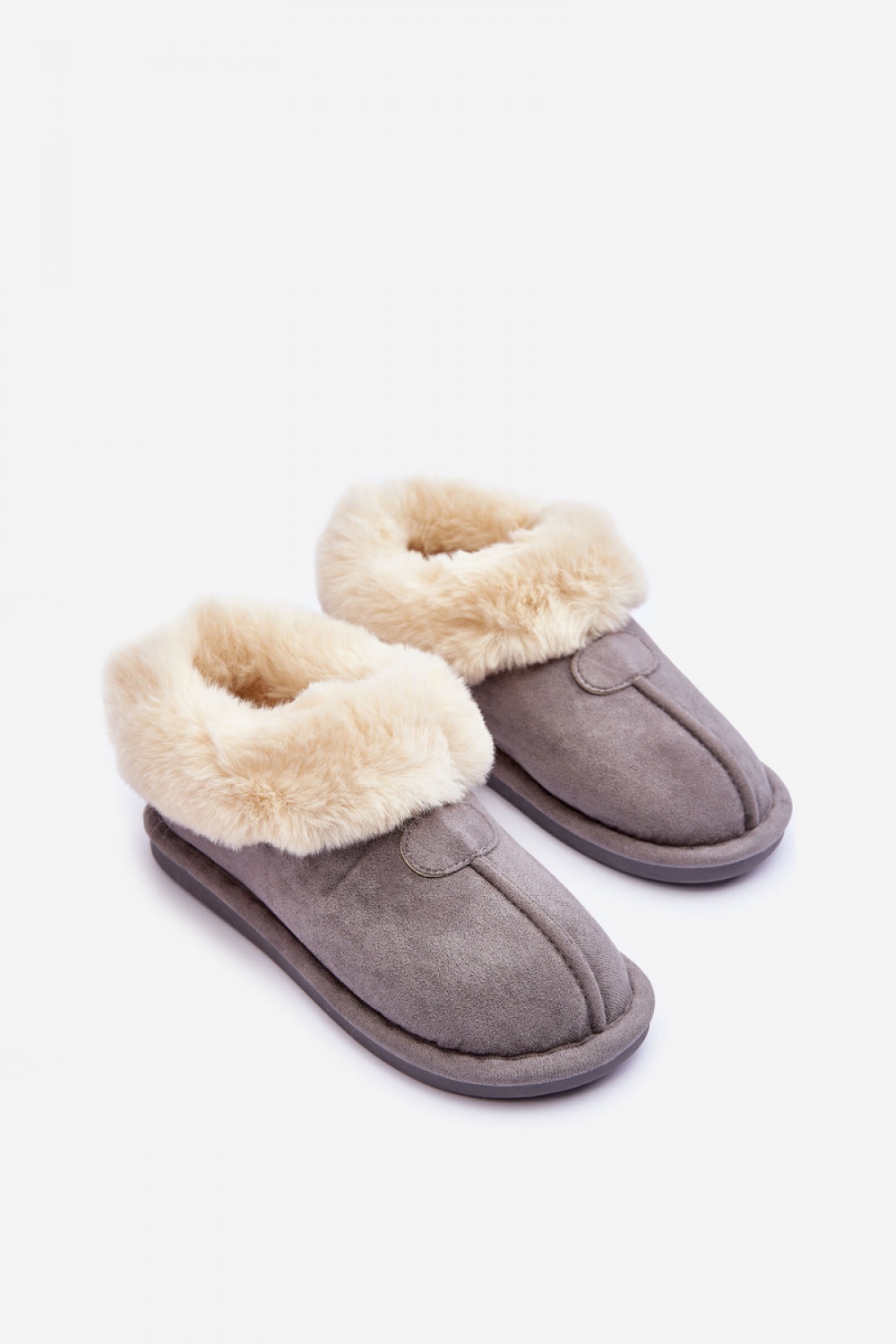 Kapcie Model Lanoze EV-58 Grey - Step in style - obrazek 3