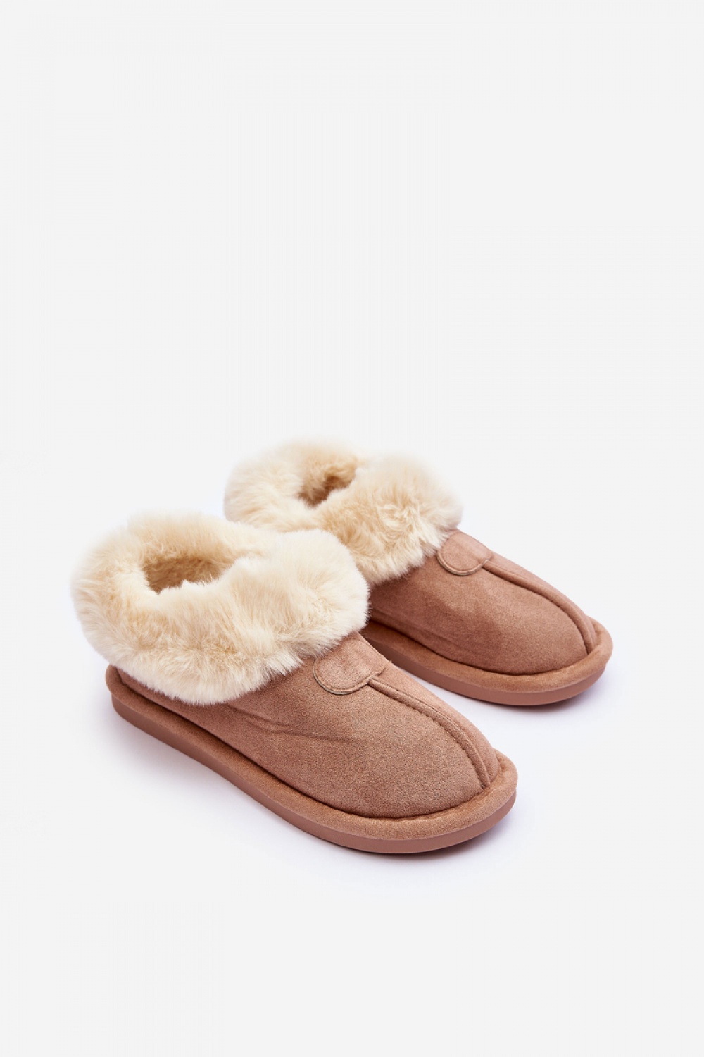 Kapcie Model Lanoze EV-58 Beige - Step in style - obrazek 3