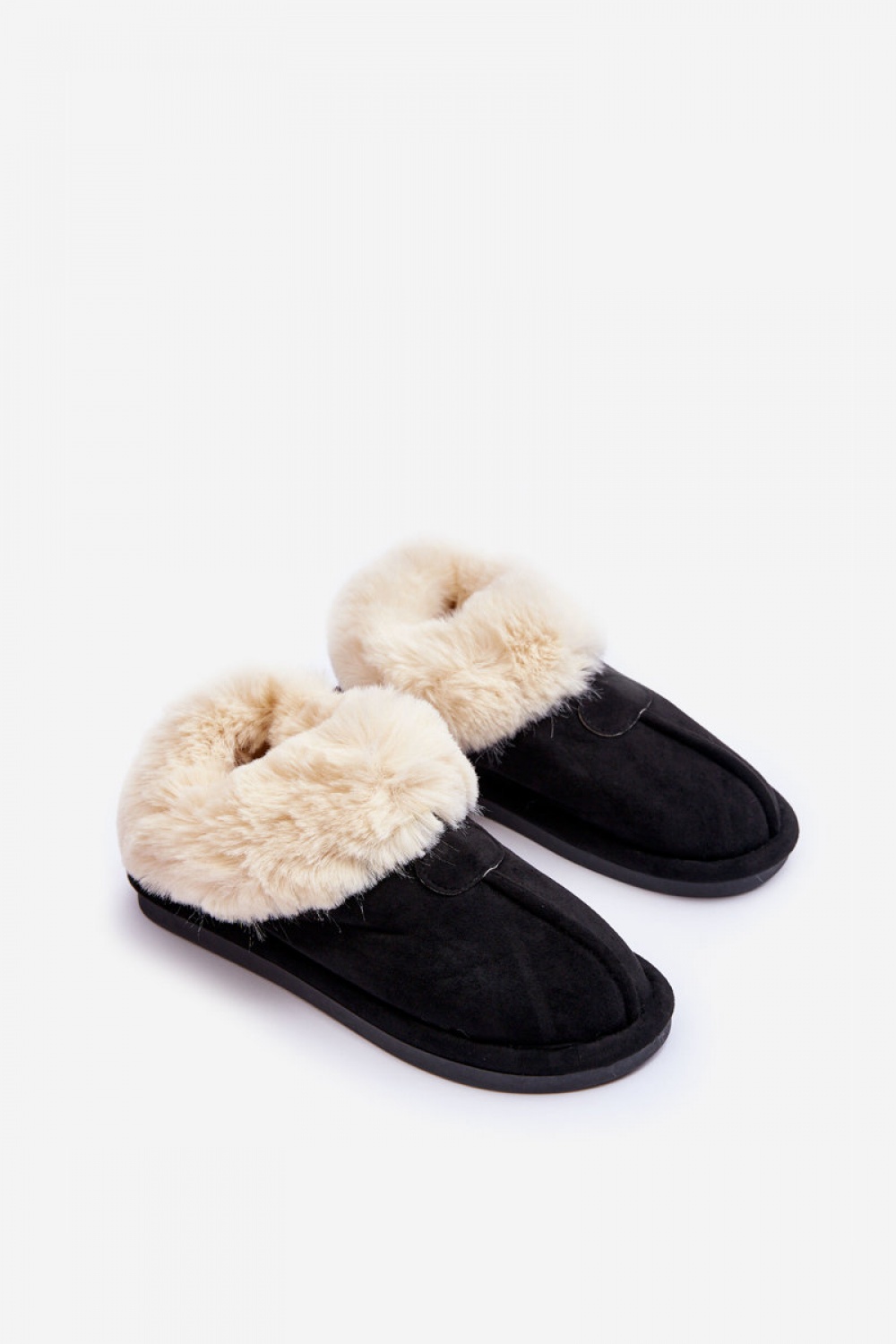 Kapcie Model Lanoze EV-58 Black - Step in style - obrazek 3