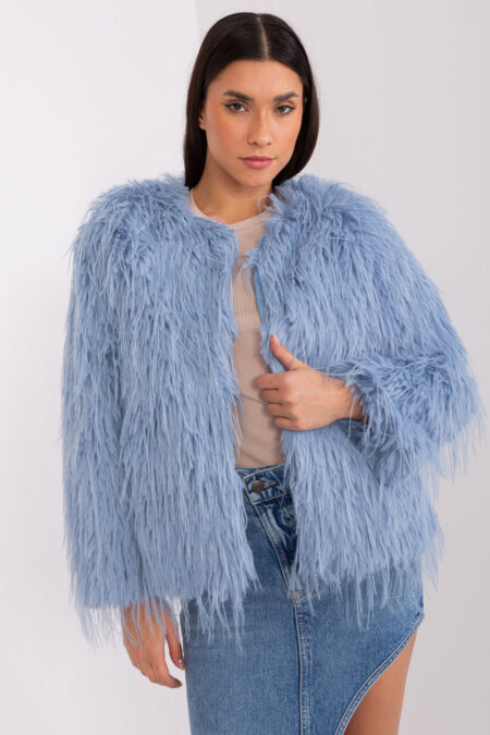 Kurtka Damska Model AT-KR-2359.96P Grey/Blue - AT