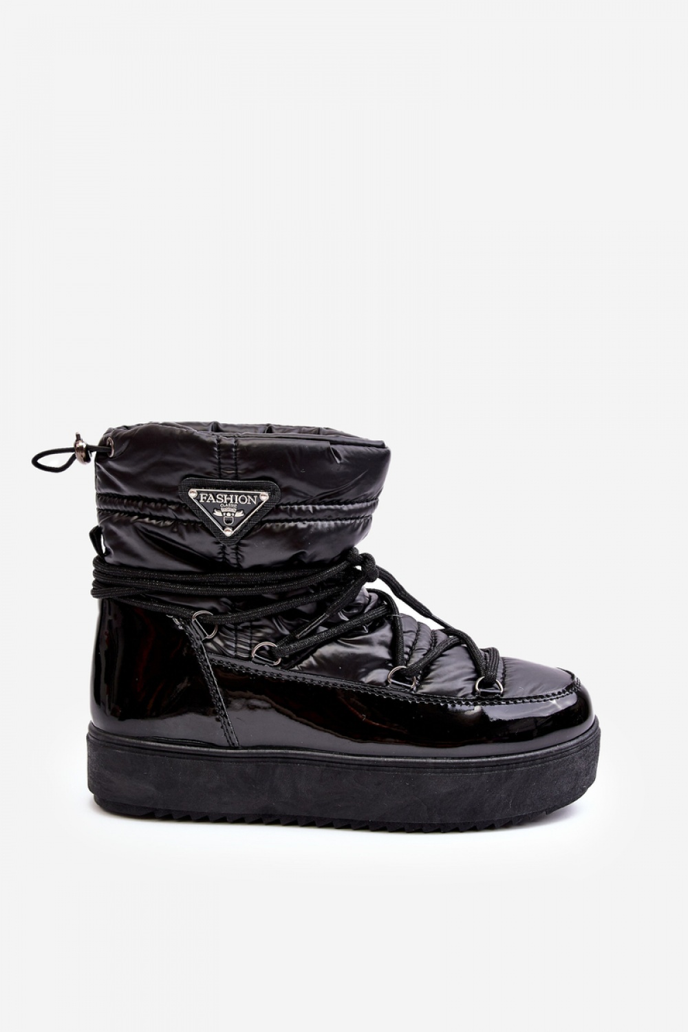 Śniegowce Model Fleure NB606 Black - Step in style - obrazek 3