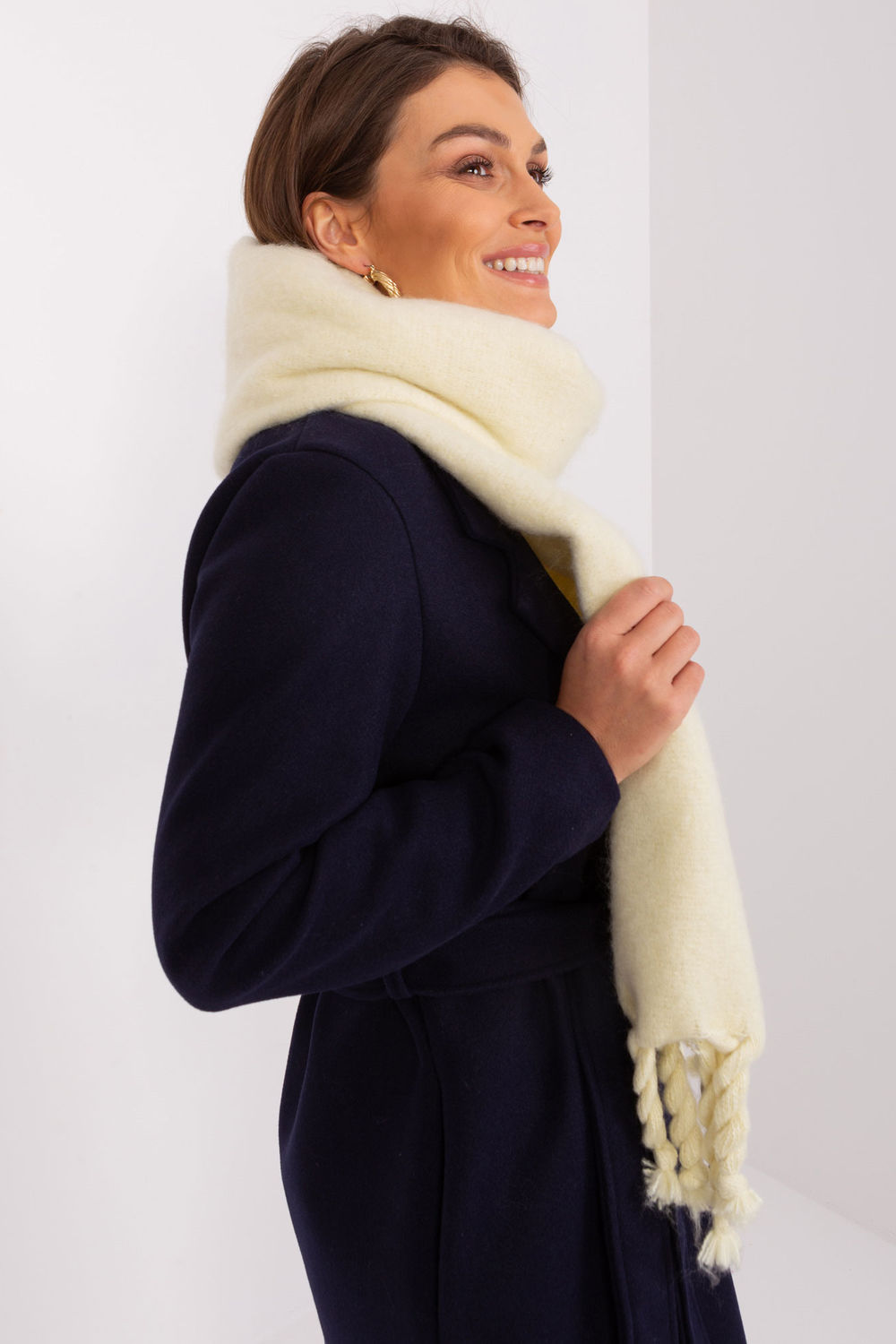 Szalik Model AT-SZ-2313502.63P Light Yellow - AT - obrazek 2