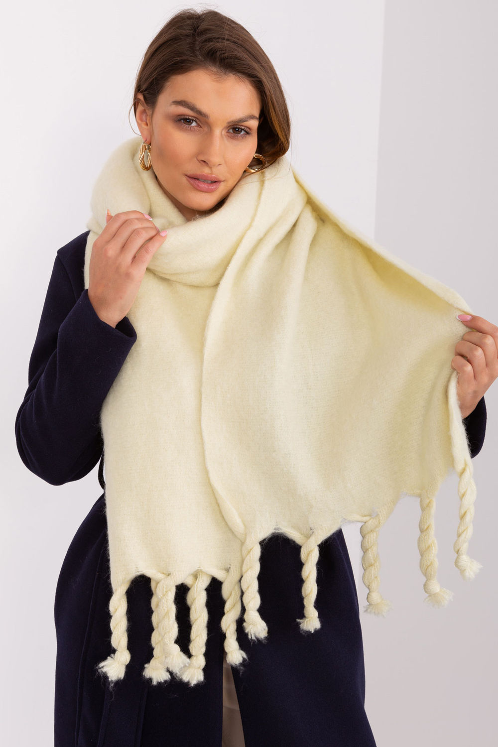 Szalik Model AT-SZ-2313502.63P Light Yellow - AT - obrazek 4