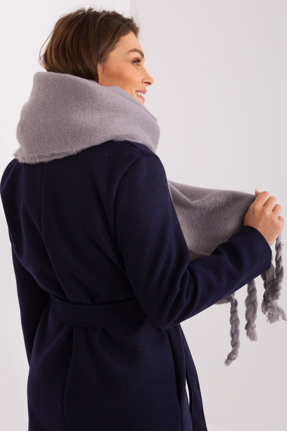 Szalik Model AT-SZ-2313502.63P Grey - AT - obrazek 4