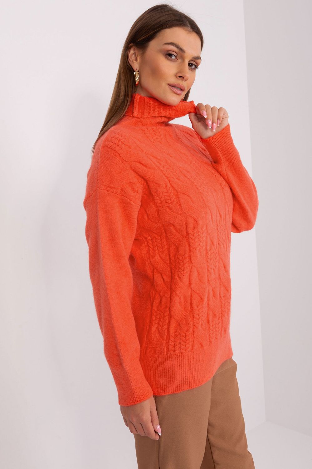 Golf Damski Model AT-SW-23401.97P Orange - AT - obrazek 2