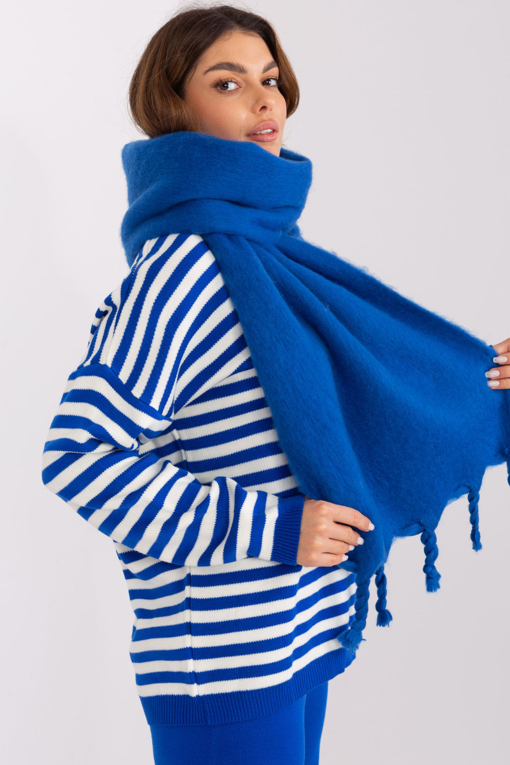 Szalik Model AT-SZ-2313502.94P Dark Blue - AT - obrazek 2