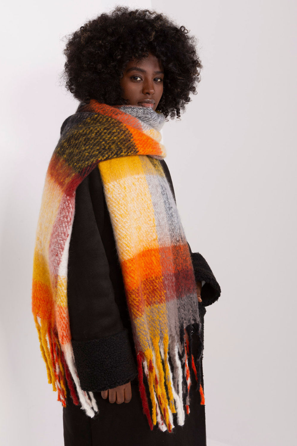 Szalik Model AT-SZ-2313.31 Orange - AT - obrazek 2