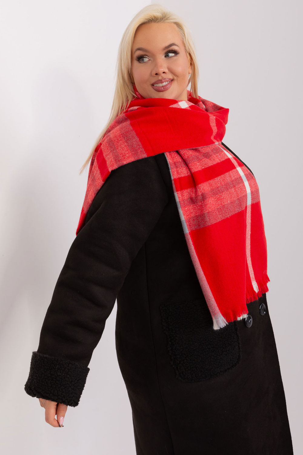 Szalik Model AT-SZ-23125-1.26 Red - AT - obrazek 2