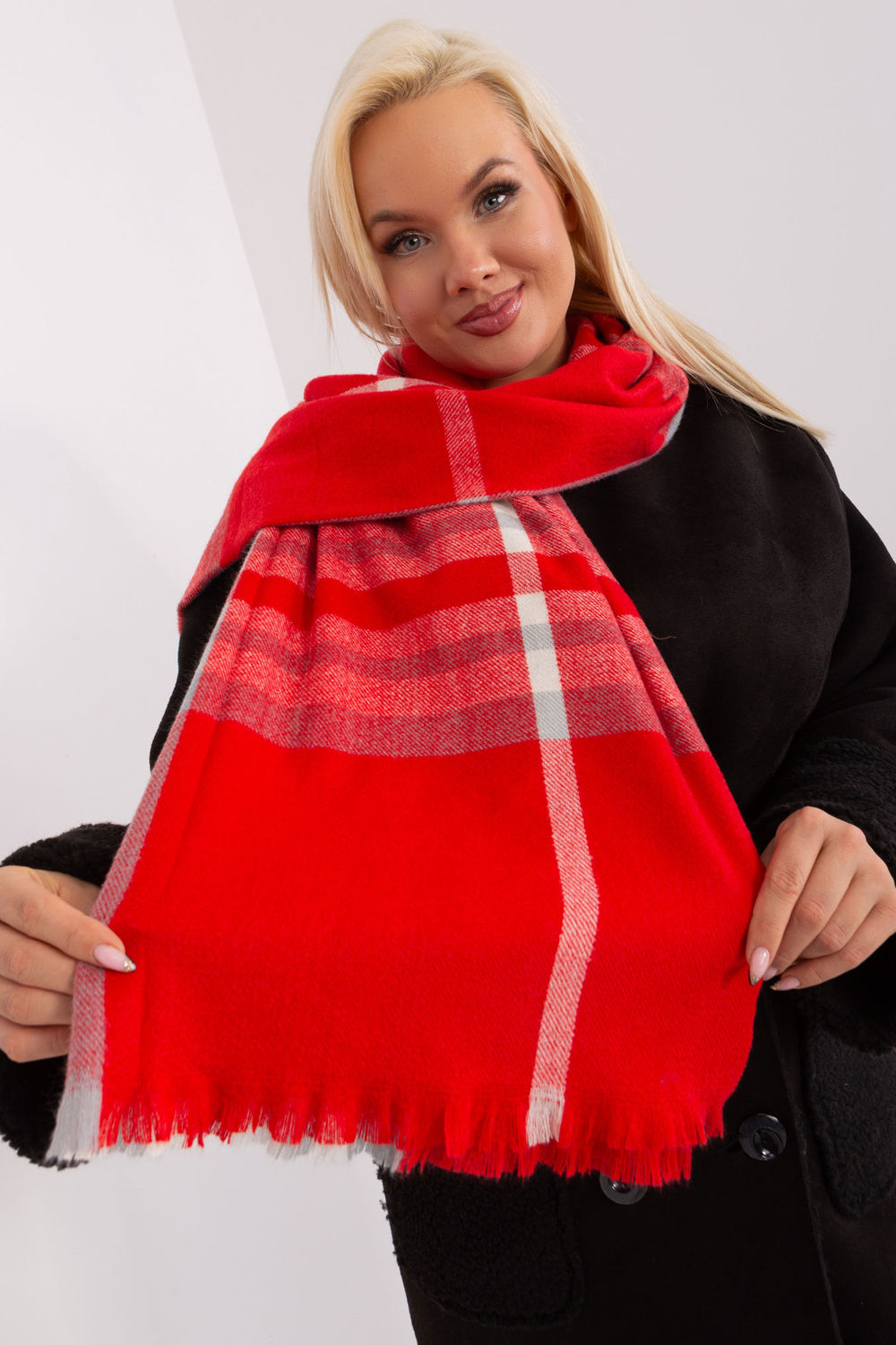 Szalik Model AT-SZ-23125-1.26 Red - AT - obrazek 4