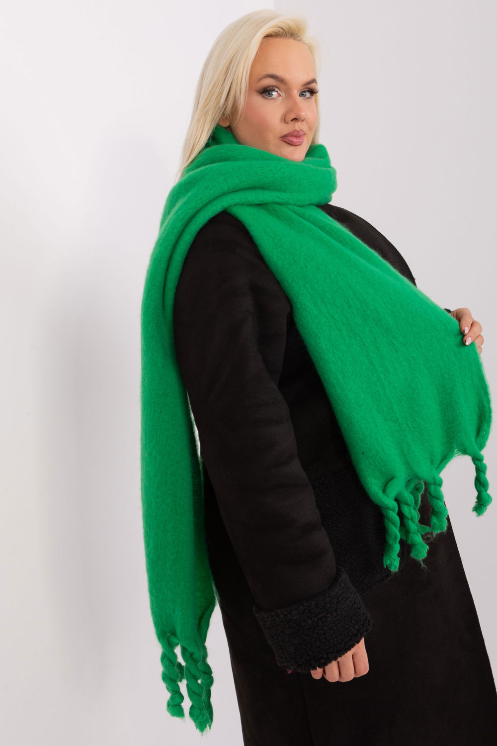 Szalik Model AT-SZ-2313502.47P Green - AT - obrazek 2