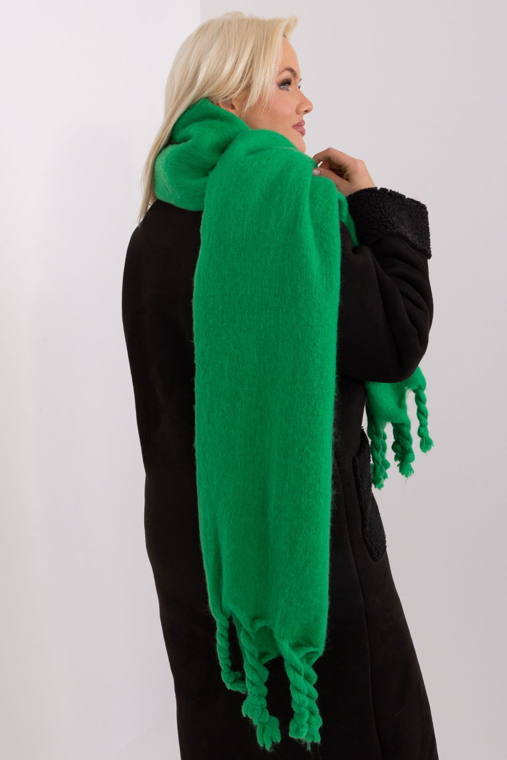 Szalik Model AT-SZ-2313502.47P Green - AT - obrazek 3