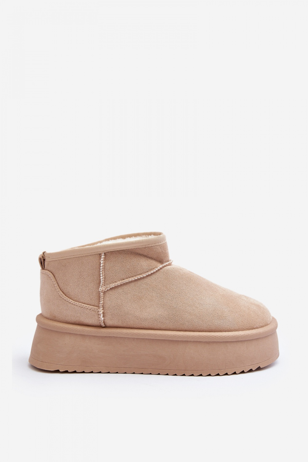 Śniegowce Model Caliksa UA-1855 Beige - Step in style - obrazek 3