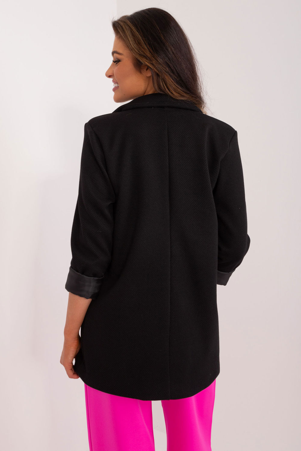 Marynarka Model DHJ-MA-18598.13 Black - Italy Moda - obrazek 2