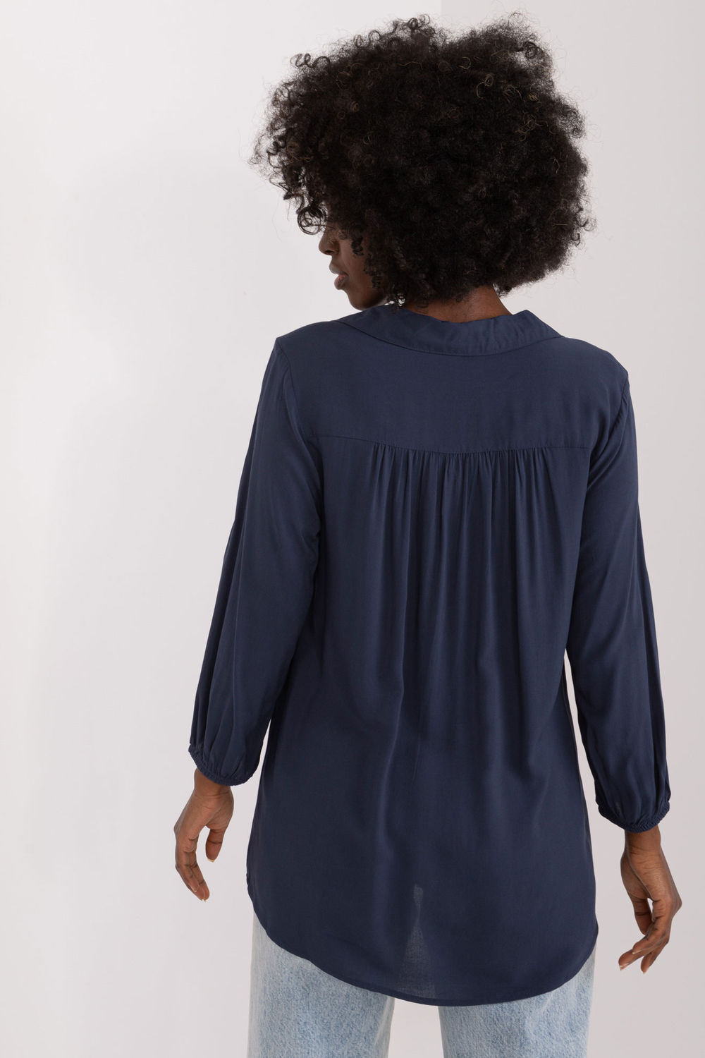 Bluzka Model D73761Z11162A Navy - Sublevel - obrazek 3