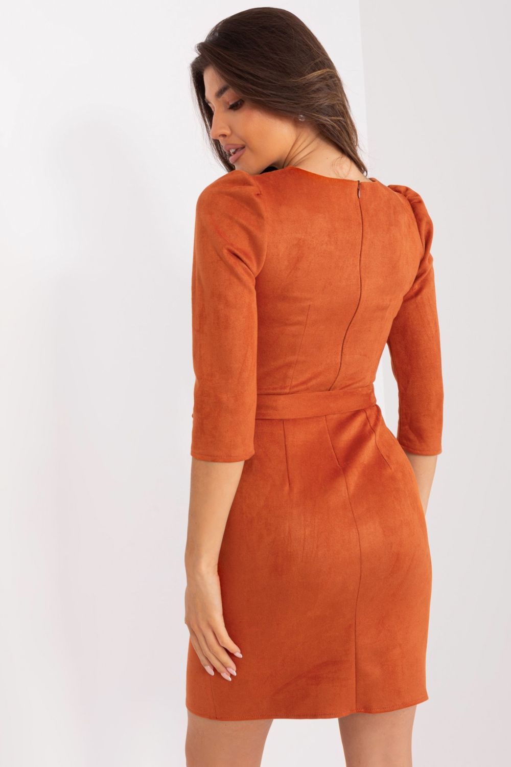 Sukienka Model LK-SK-509131.11 Dark Orange - Lakerta - obrazek 3