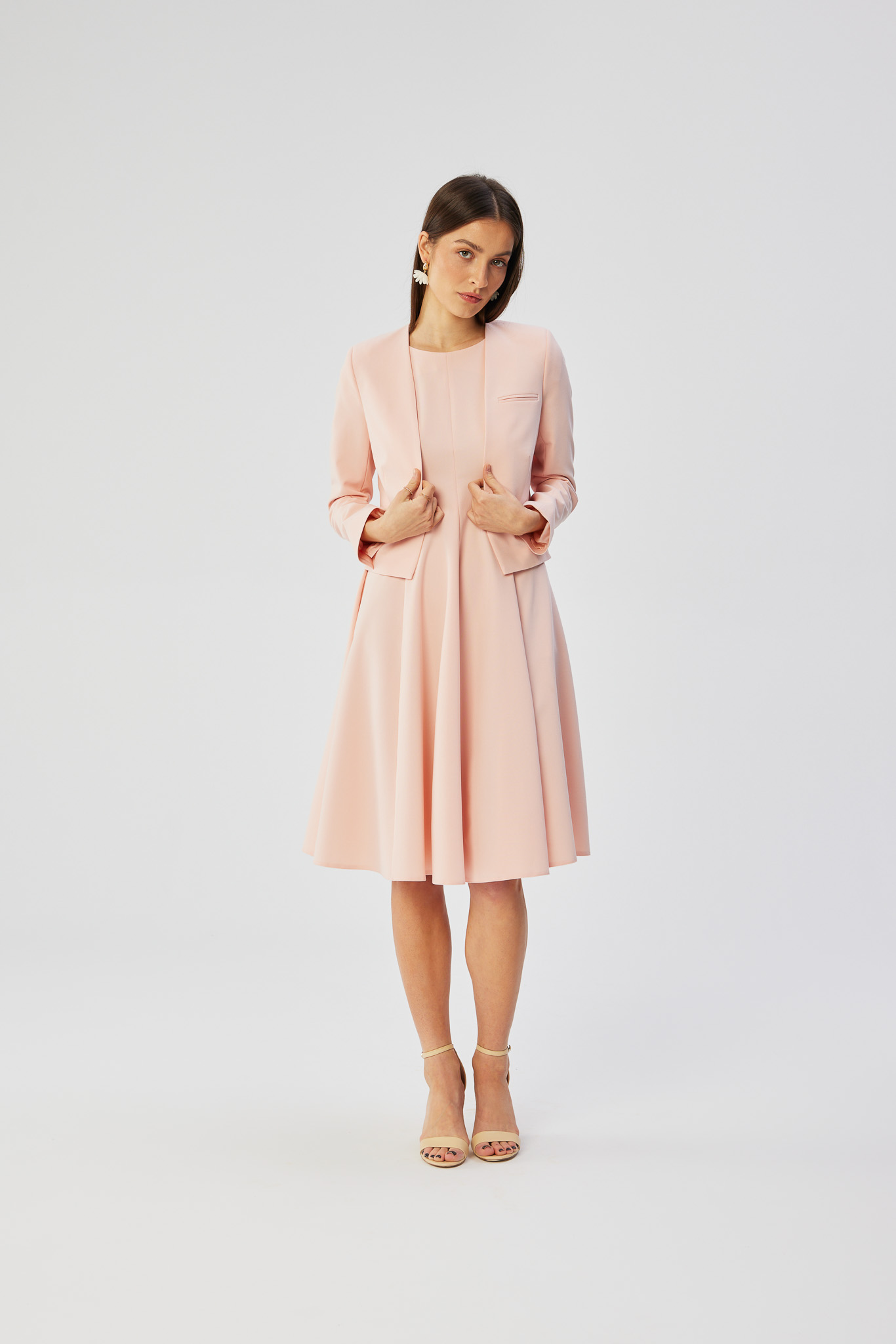 Marynarka Model S368 Powder Pink - Stylove - obrazek 2