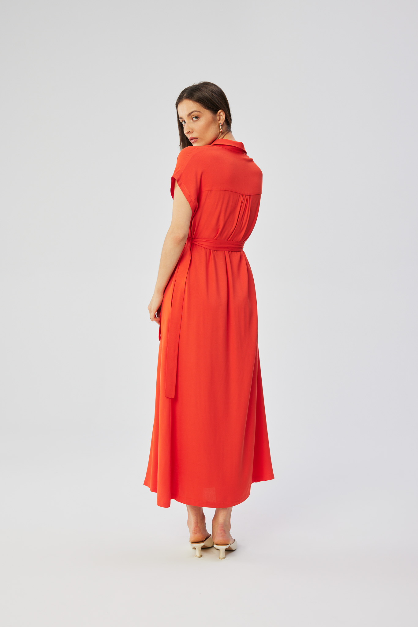 Sukienka Model S364 Coral - Stylove - obrazek 2
