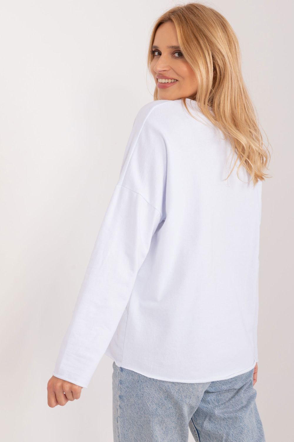 Bluzka Model DHJ-BZ-6679.22 White - Italy Moda - obrazek 3