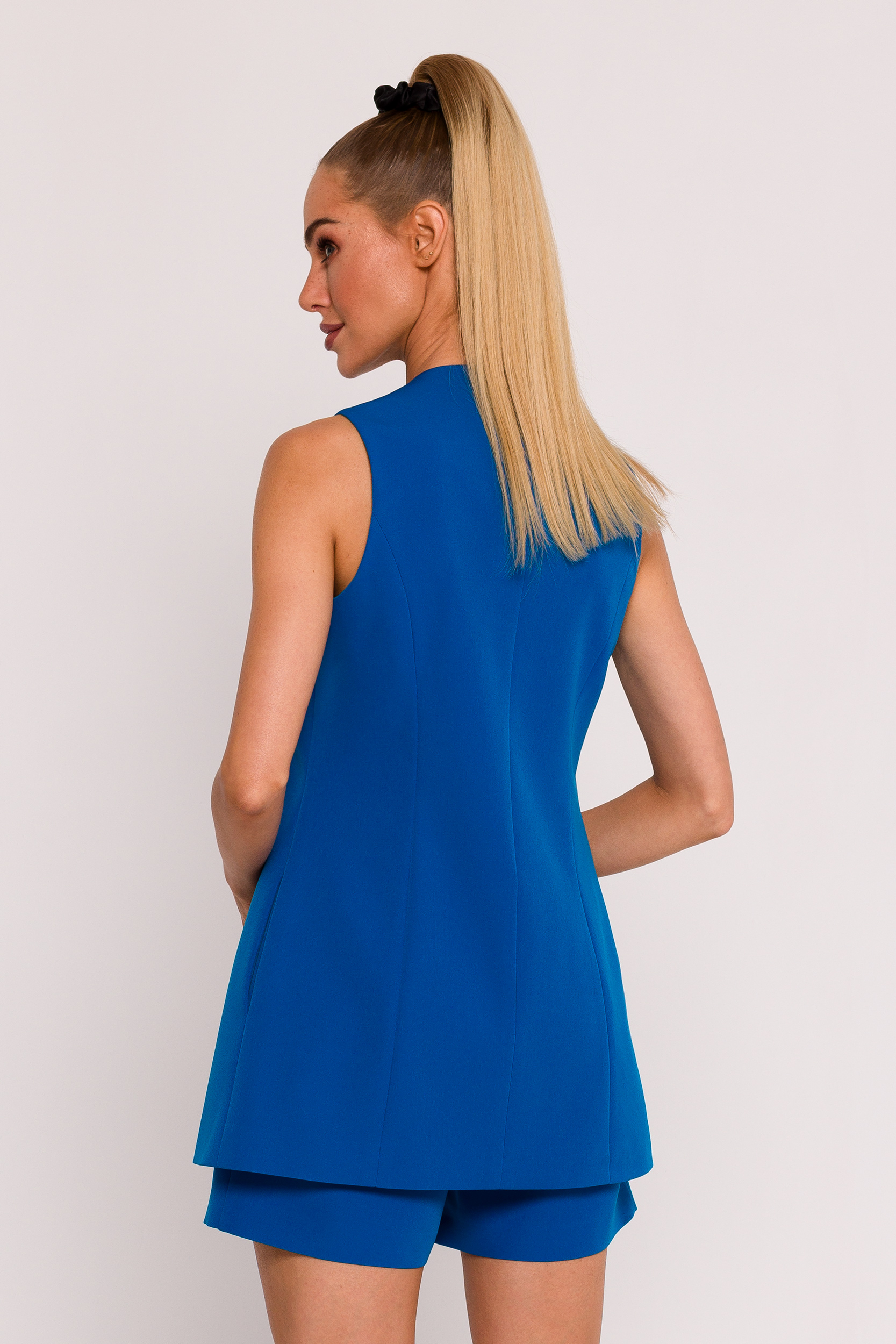 Kamizelka Model MOE776 Blue - Moe - obrazek 3