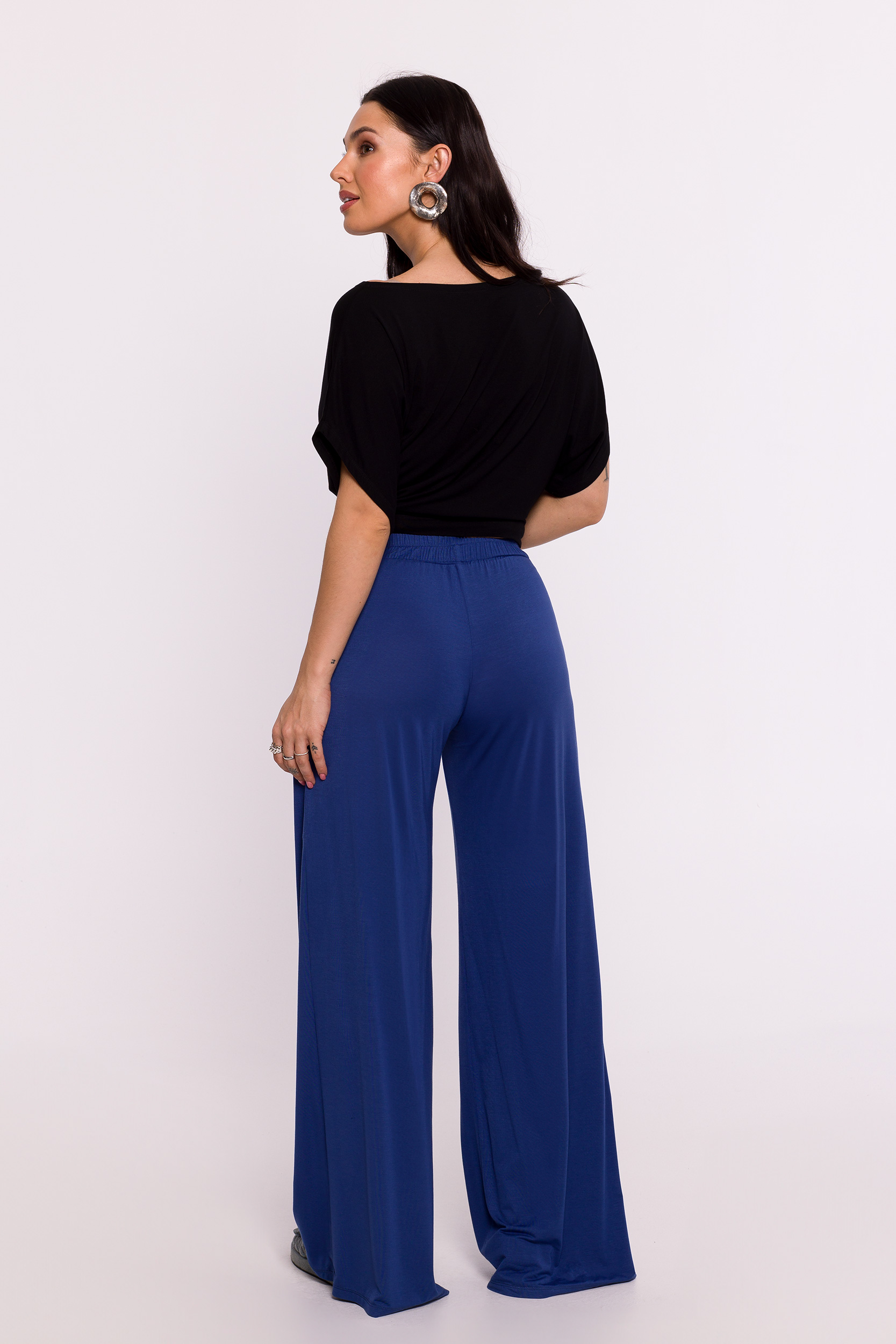 Spodnie Damskie Model B289 Blue - BeWear - obrazek 2