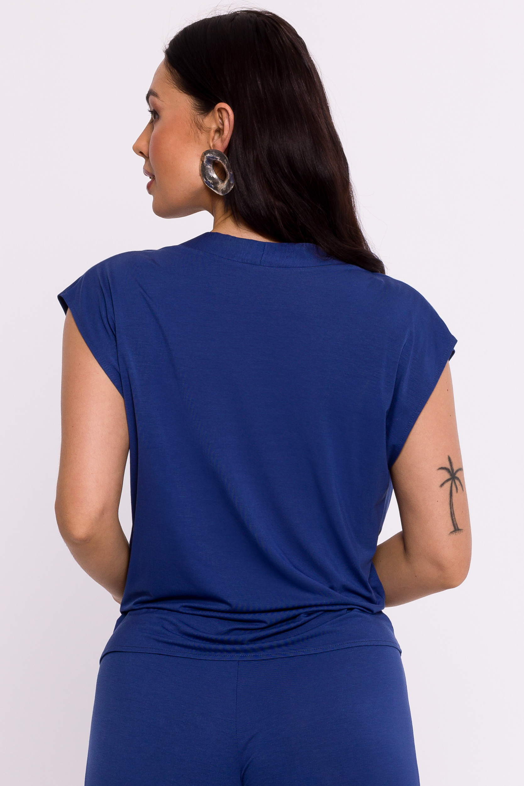 Bluzka Model B288 Blue - BeWear - obrazek 3