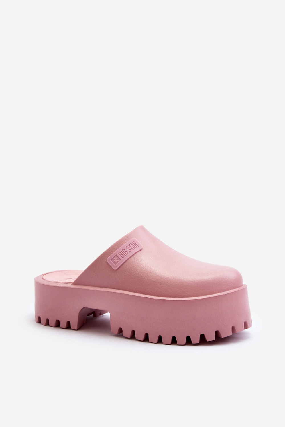 Sandał Klapki Model Big Star NN274020 Pink - Step in style - obrazek 2