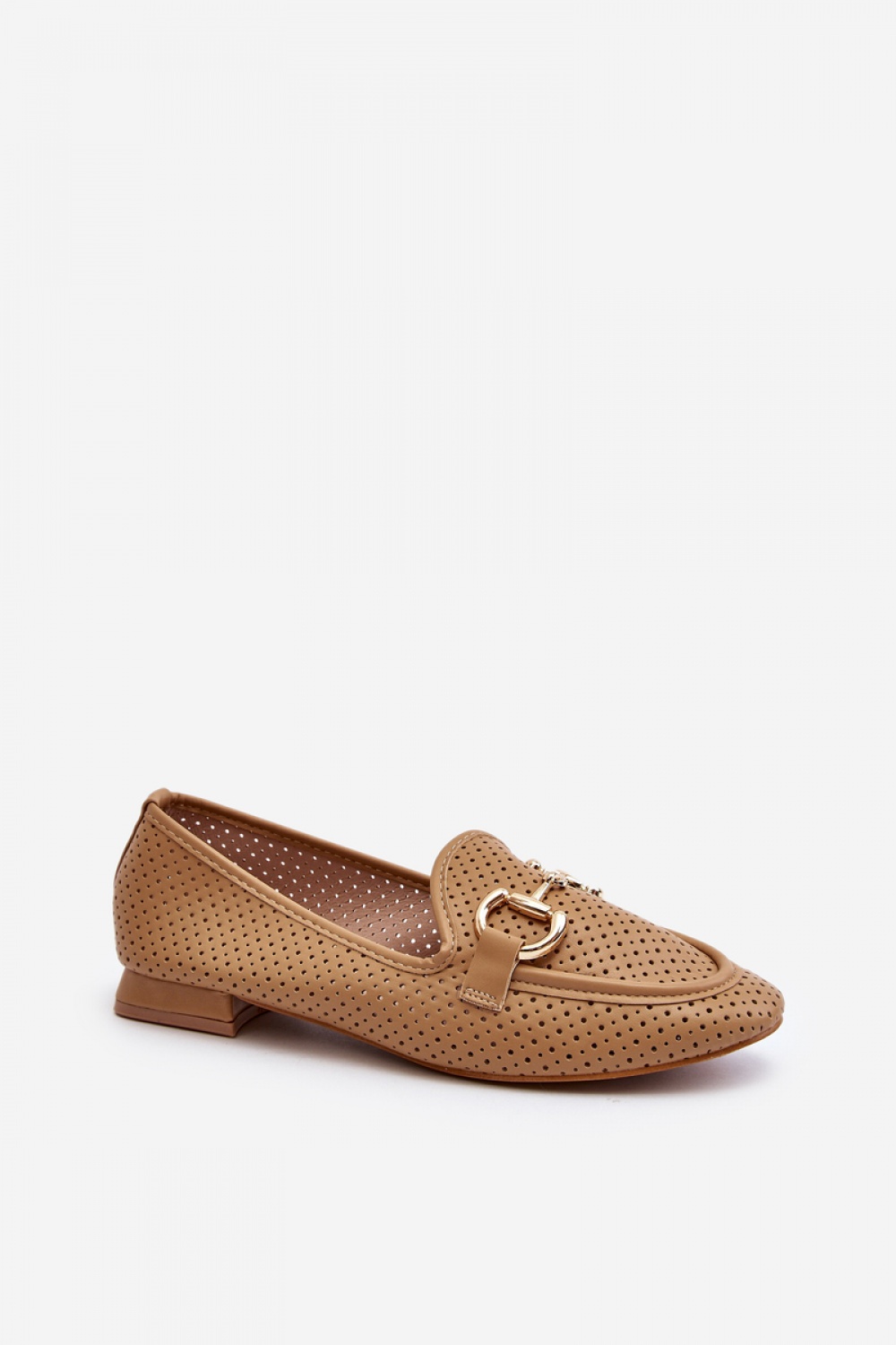 Mokasyny Model Iluvana FF-33 Camel - Step in style - obrazek 2