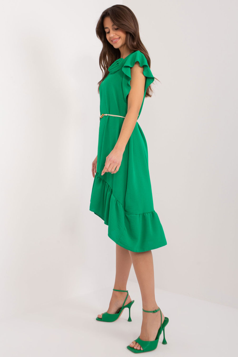 Sukienka Model DHJ-SK-8921.98 Green - Italy Moda - obrazek 2