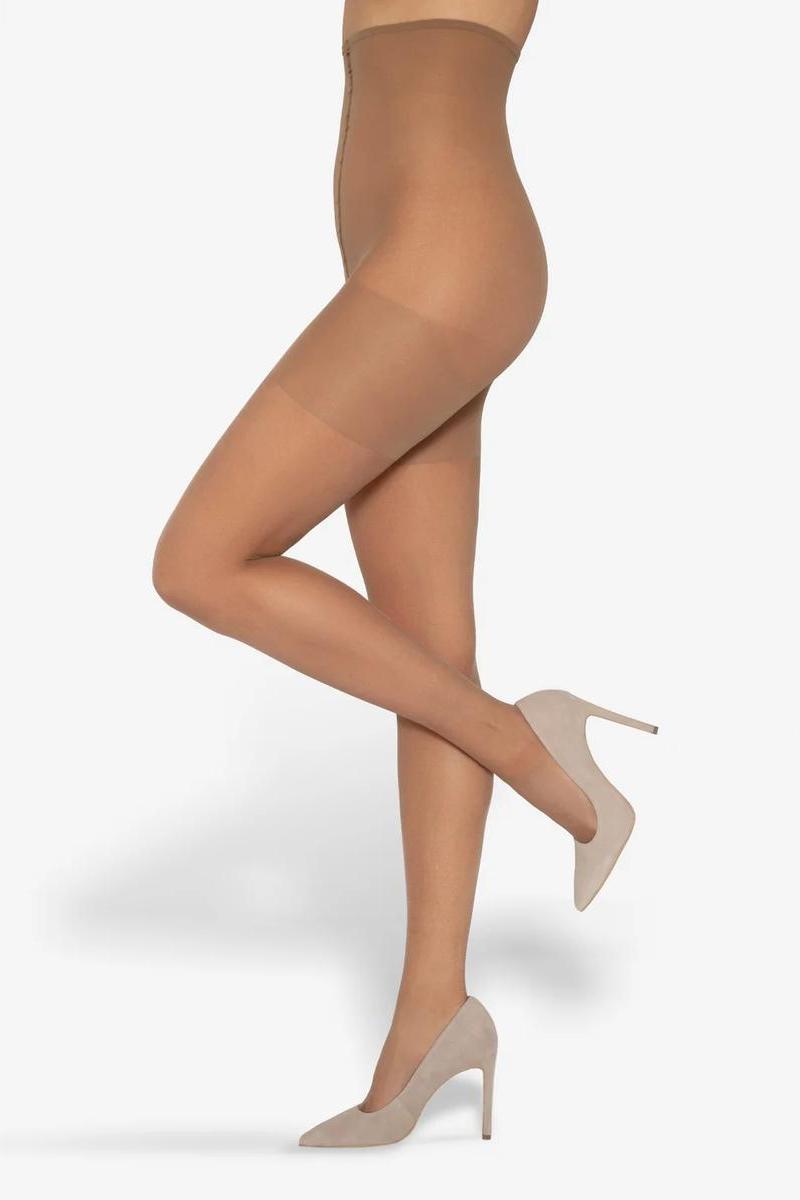 Rajstopy Model Body Plus Size 15 Den Beige - Gatta - obrazek 2