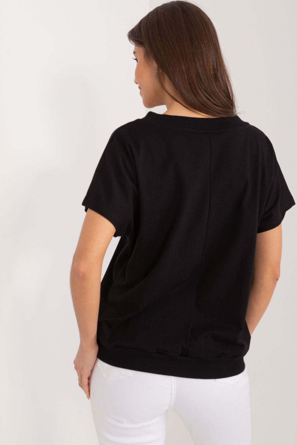 Bluzka Model RV-BZ-9626.28 Black - Rue Paris - obrazek 3
