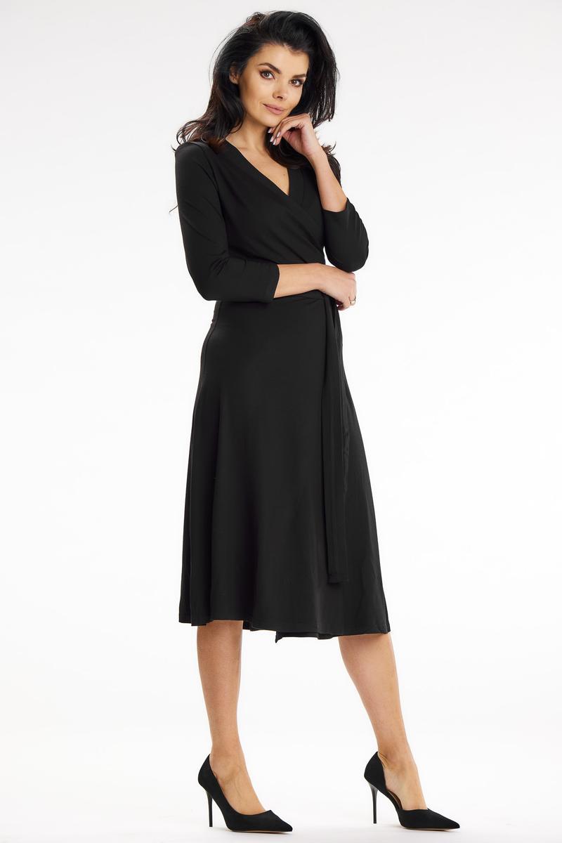 Sukienka Model A653 Black - awama - obrazek 4