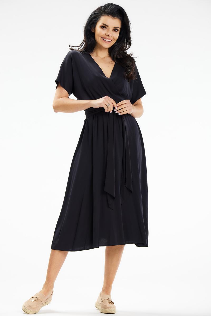 Sukienka Model A642 Black - awama - obrazek 4