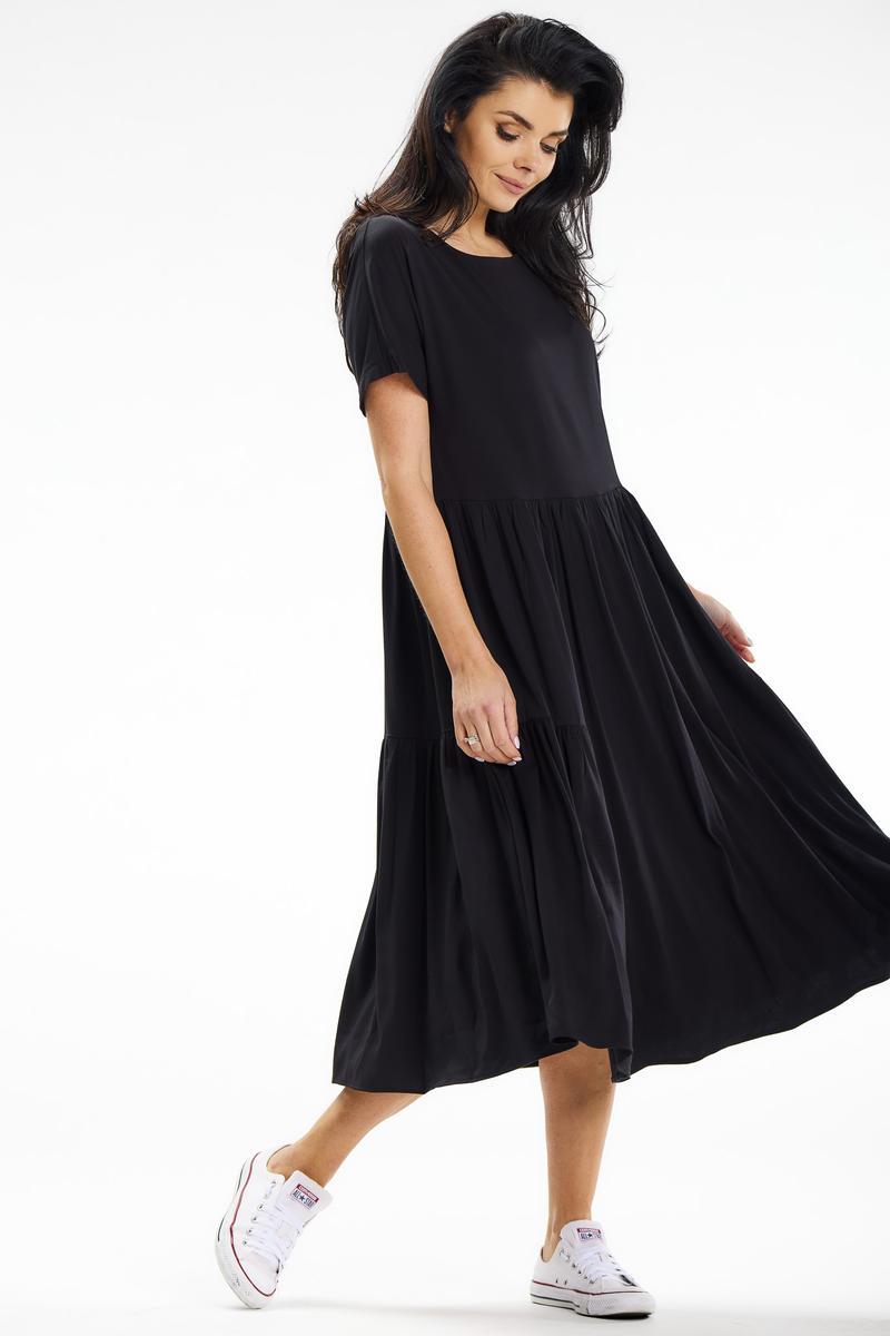 Sukienka Model A639 Black - awama - obrazek 4