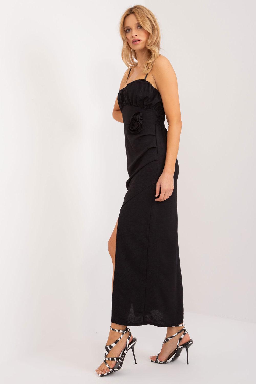 Sukienka Model DHJ-SK-18992.62 Black - Italy Moda - obrazek 2