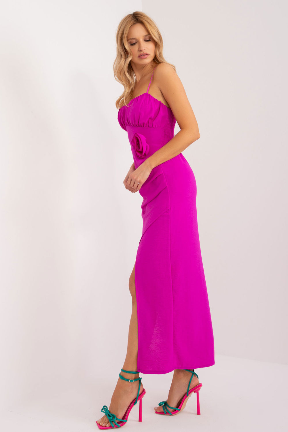 Sukienka Model DHJ-SK-18992.62 Violet - Italy Moda - obrazek 2