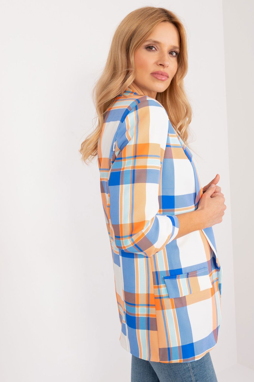 Marynarka Model DHJ-MA-18922.43 Orange - Italy Moda - obrazek 2