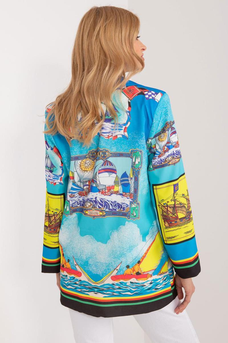 Marynarka Model DHJ-MA-18525-20.11X Blue - Italy Moda - obrazek 3
