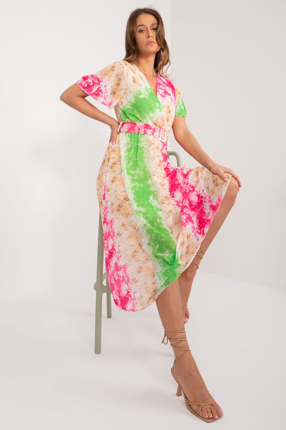 Sukienka Model DHJ-SK-15967-2.86 Dark Pink - Italy Moda - obrazek 2