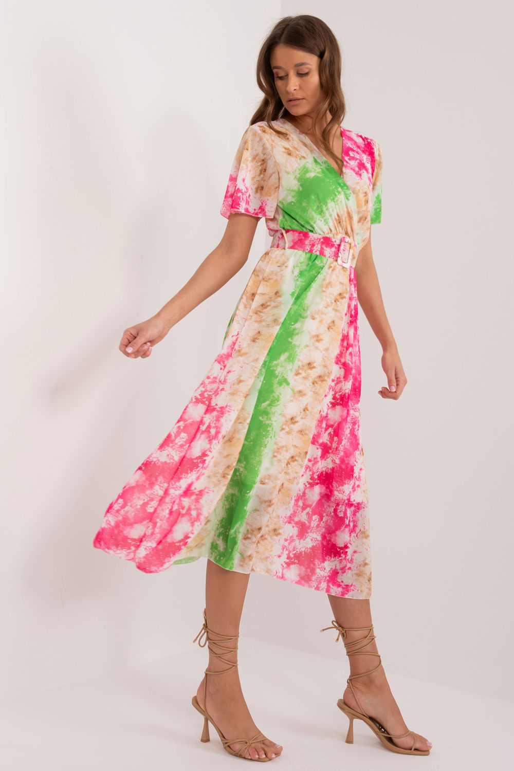 Sukienka Model DHJ-SK-15967-2.86 Dark Pink - Italy Moda - obrazek 4