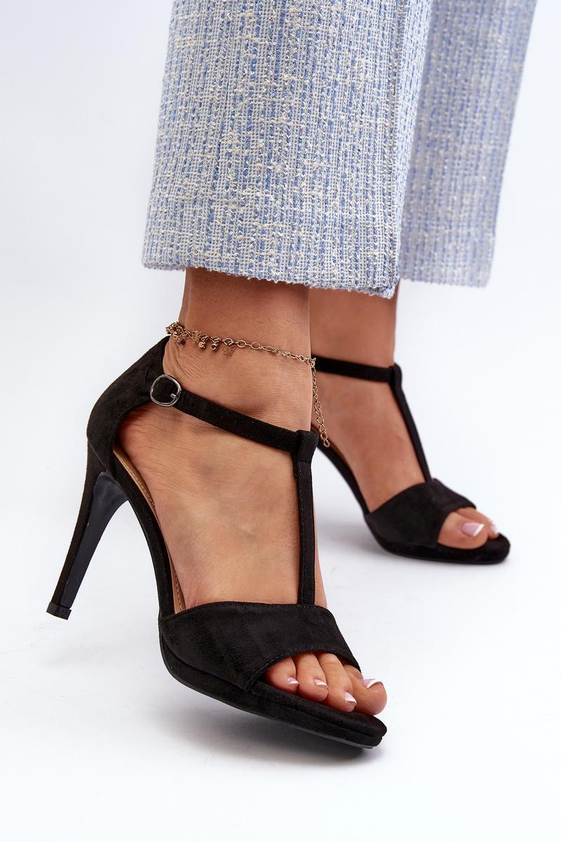 Sandały Model Obdaria 17335 Black - Step in style - obrazek 3