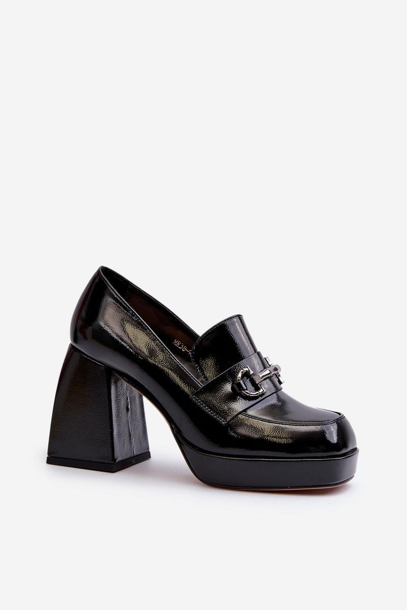 Półbuty Model DA MR38-906 Black - Step in style - obrazek 2