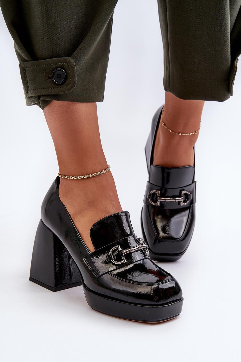 Półbuty Model DA MR38-906 Black - Step in style - obrazek 3